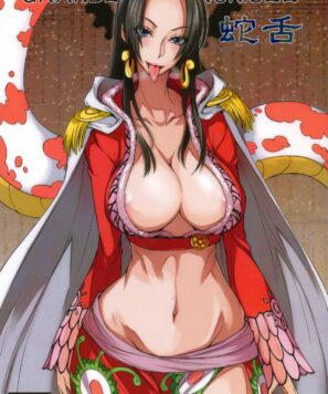 Hentai One Piece: Boa Hancock rainha língua de cobra