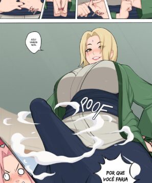 Tsunade Hentai: Tsunade Da Uma Lição Em Sakura