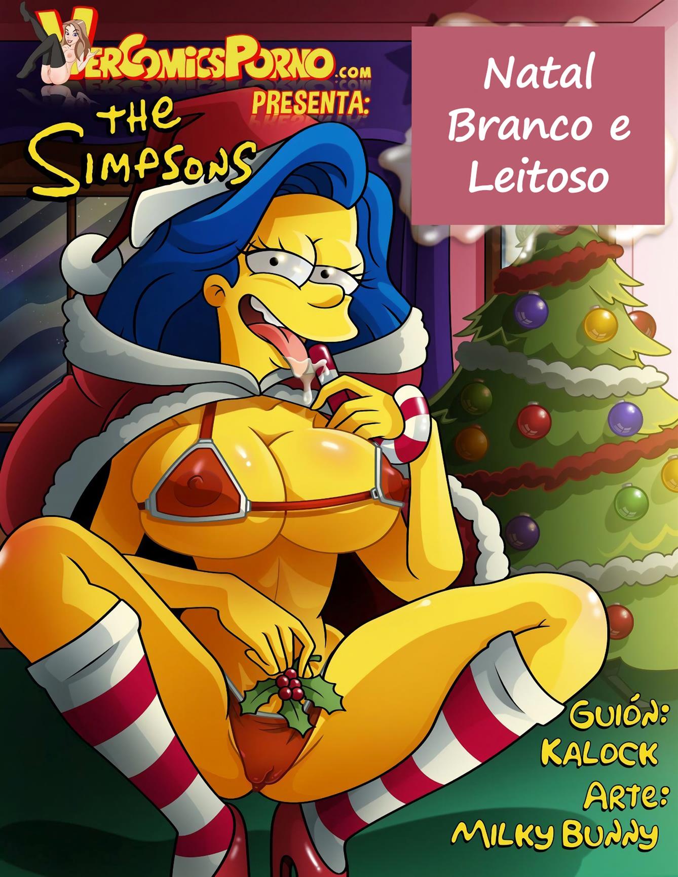 Simpsons Hentai: Natal Branco e Leitoso