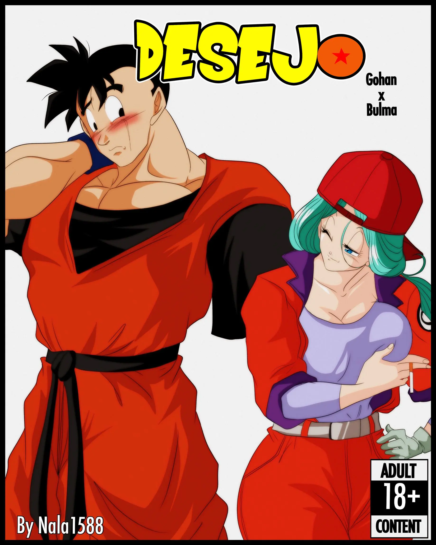 Dragon Ball Hentai: O Desejo de Gohan x Bulma