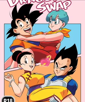 Dragon Ball Hentai: Troca de casais