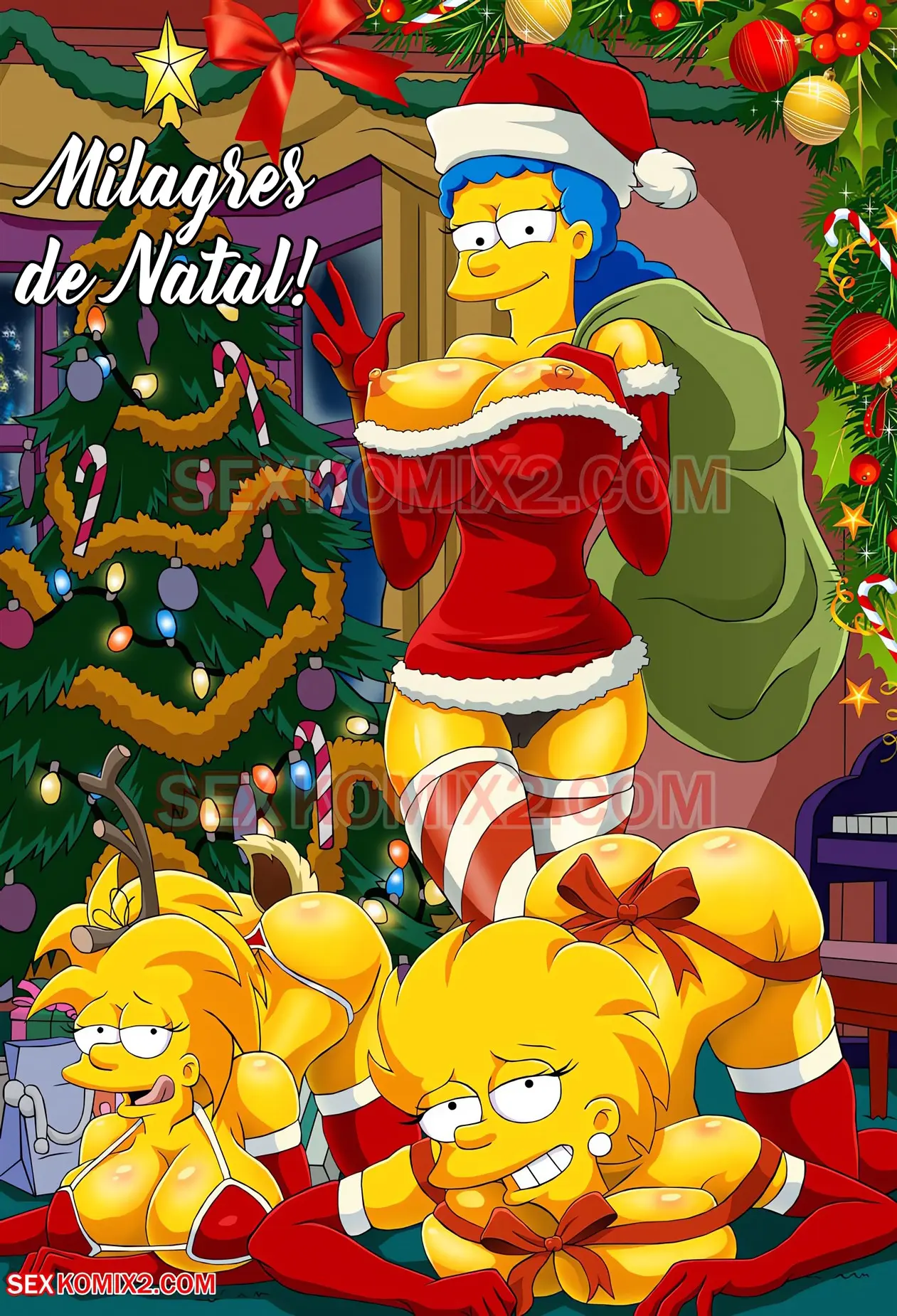 Simpsons HQ Comias: Milagres De Natal