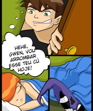 Ben 10 Hentai HQ: Fantasma com Gwen