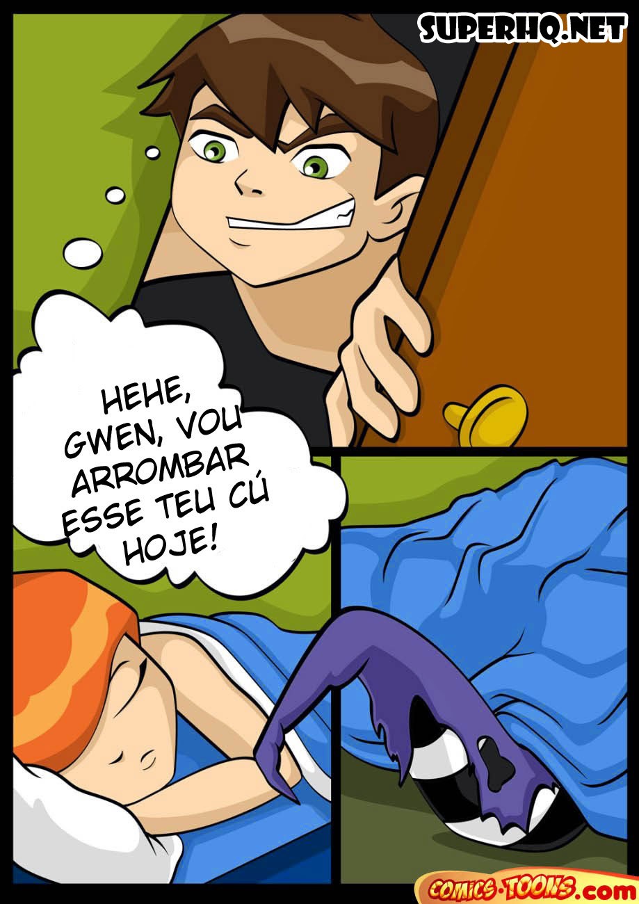 Ben 10 Hentai HQ: Fantasma com Gwen