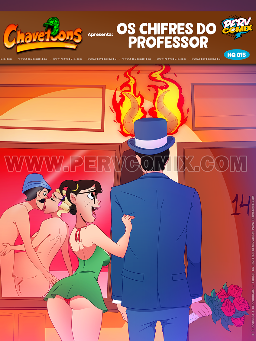 Chaves Hentai: Professor Girafales chifrudo