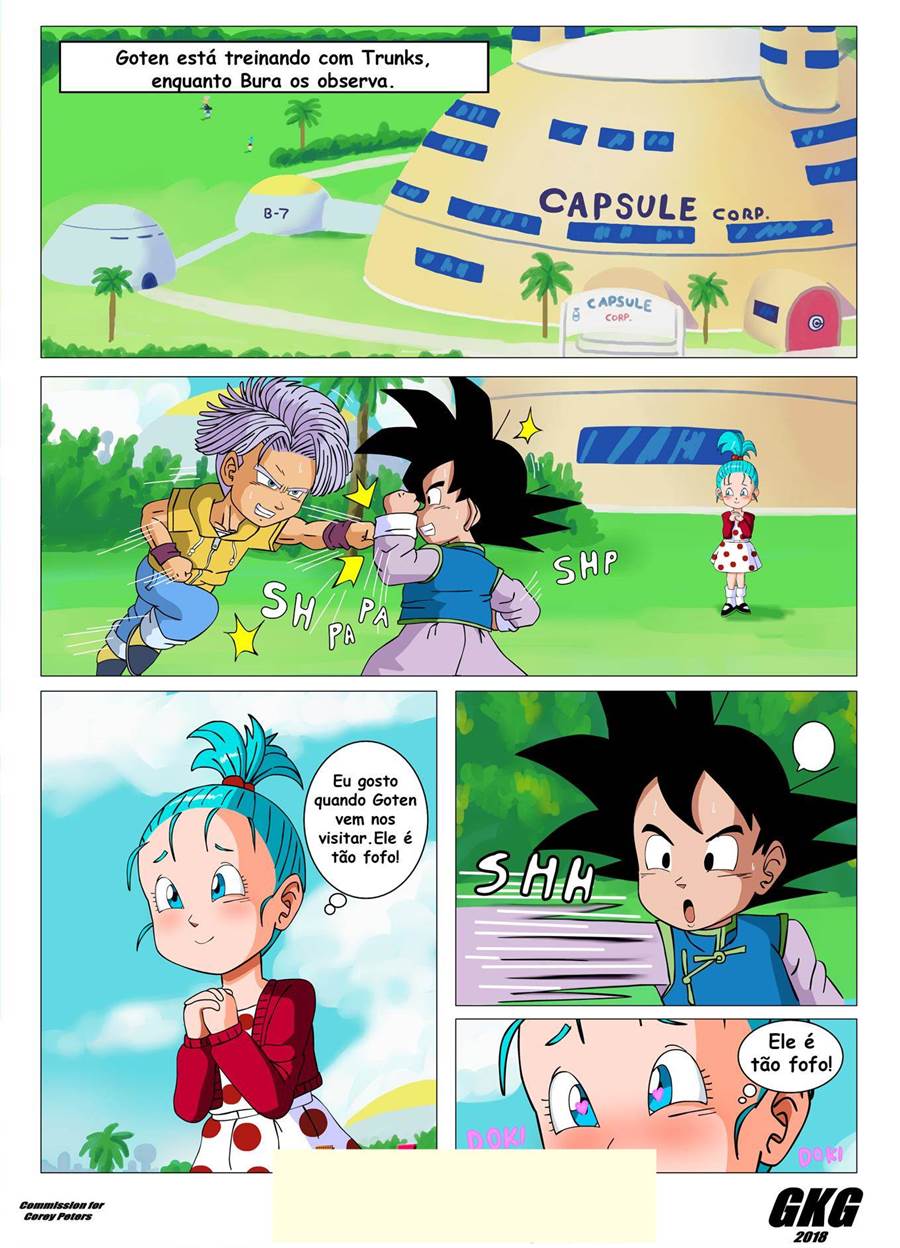 Dragon Ball Z Hentai: Goten VS Bulla