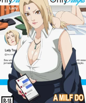 Naruto Mangá Hentai: Milf do Onlyfans