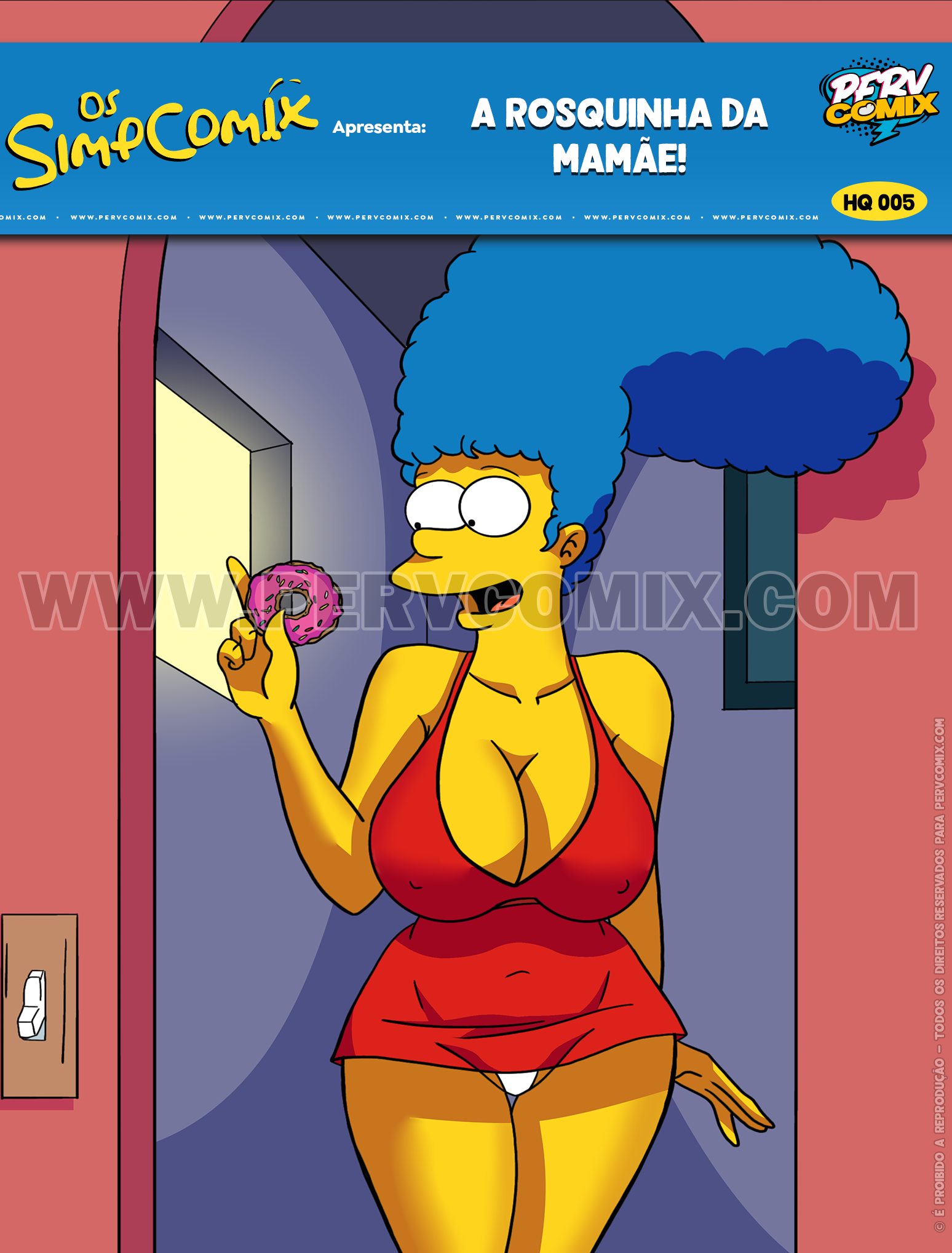 Simpsons Hentai: A Rosquinha Da mamãe
