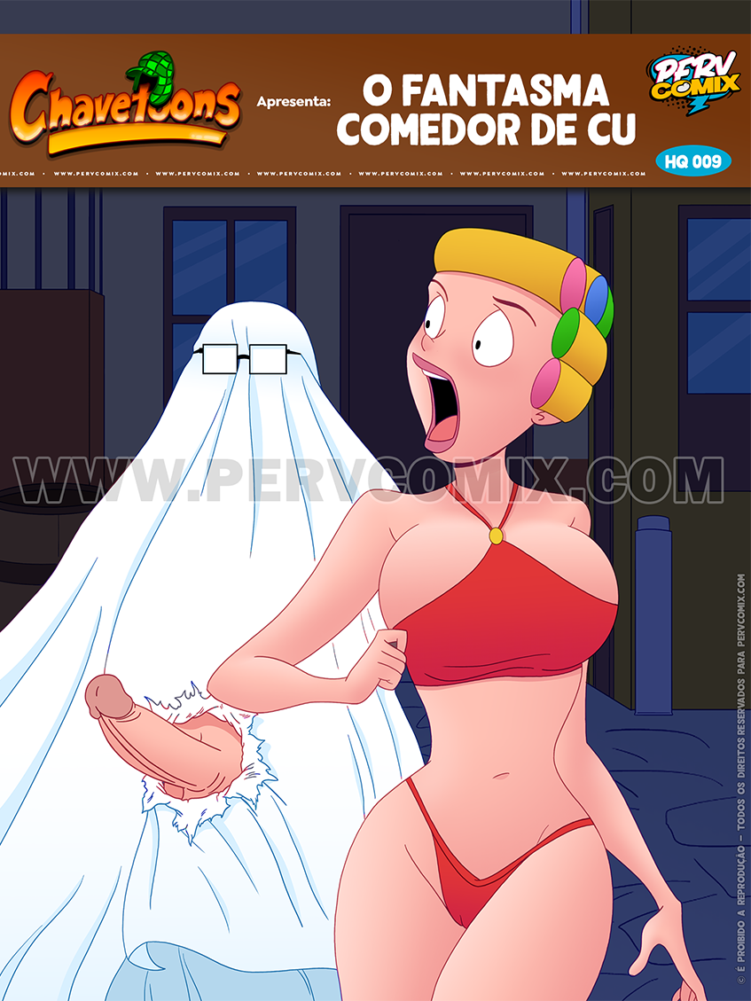 Chaves Hentai: Assombração comedor de cu